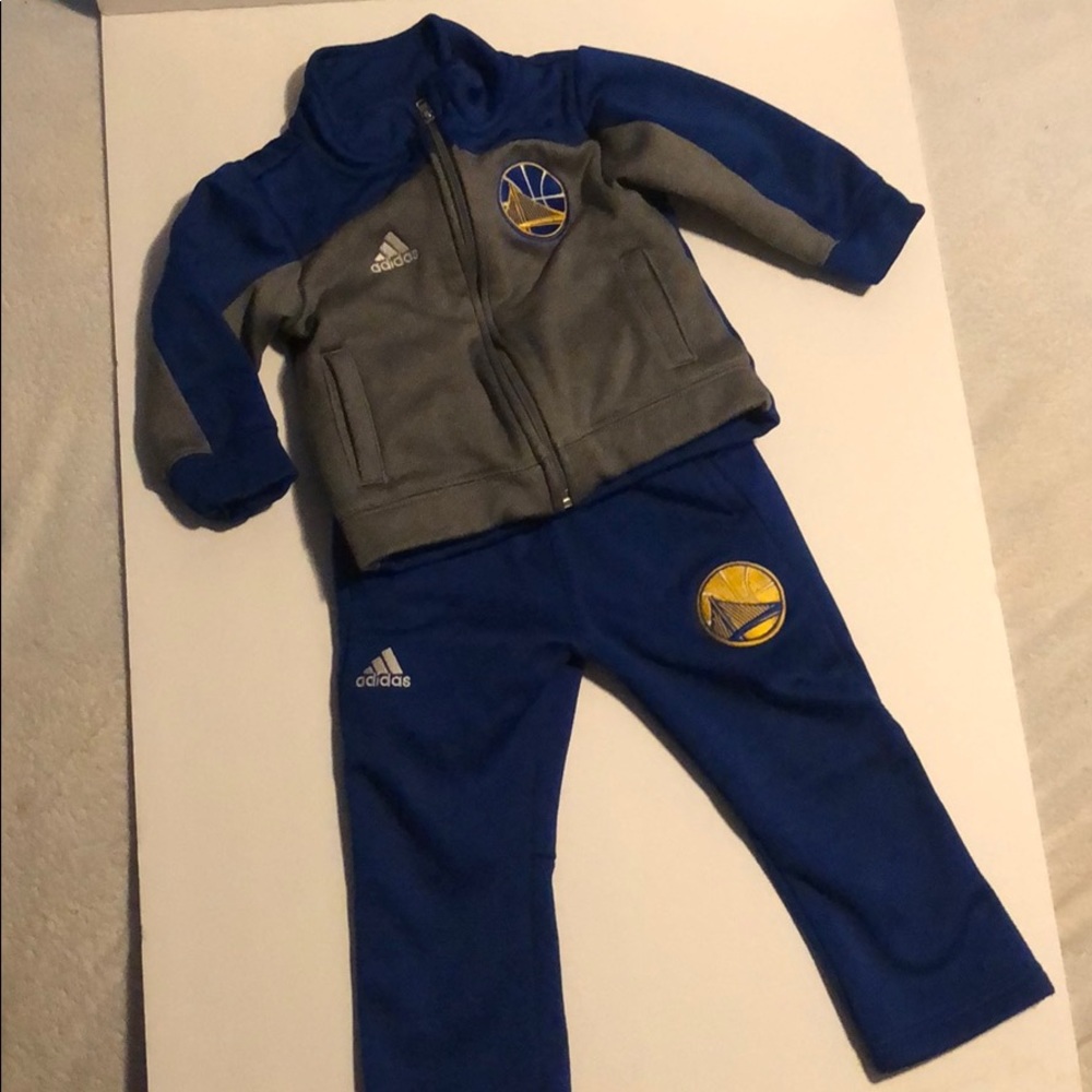 Adidas Golden State Warriors Track Suit Size 18m